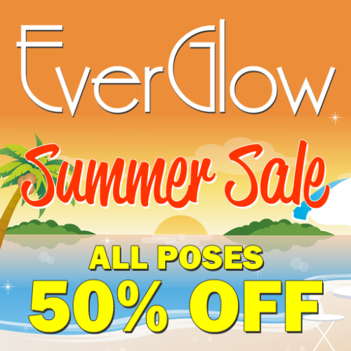 everglow summer sale ad